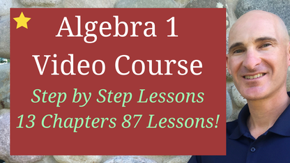 Algebra 1 Video Course